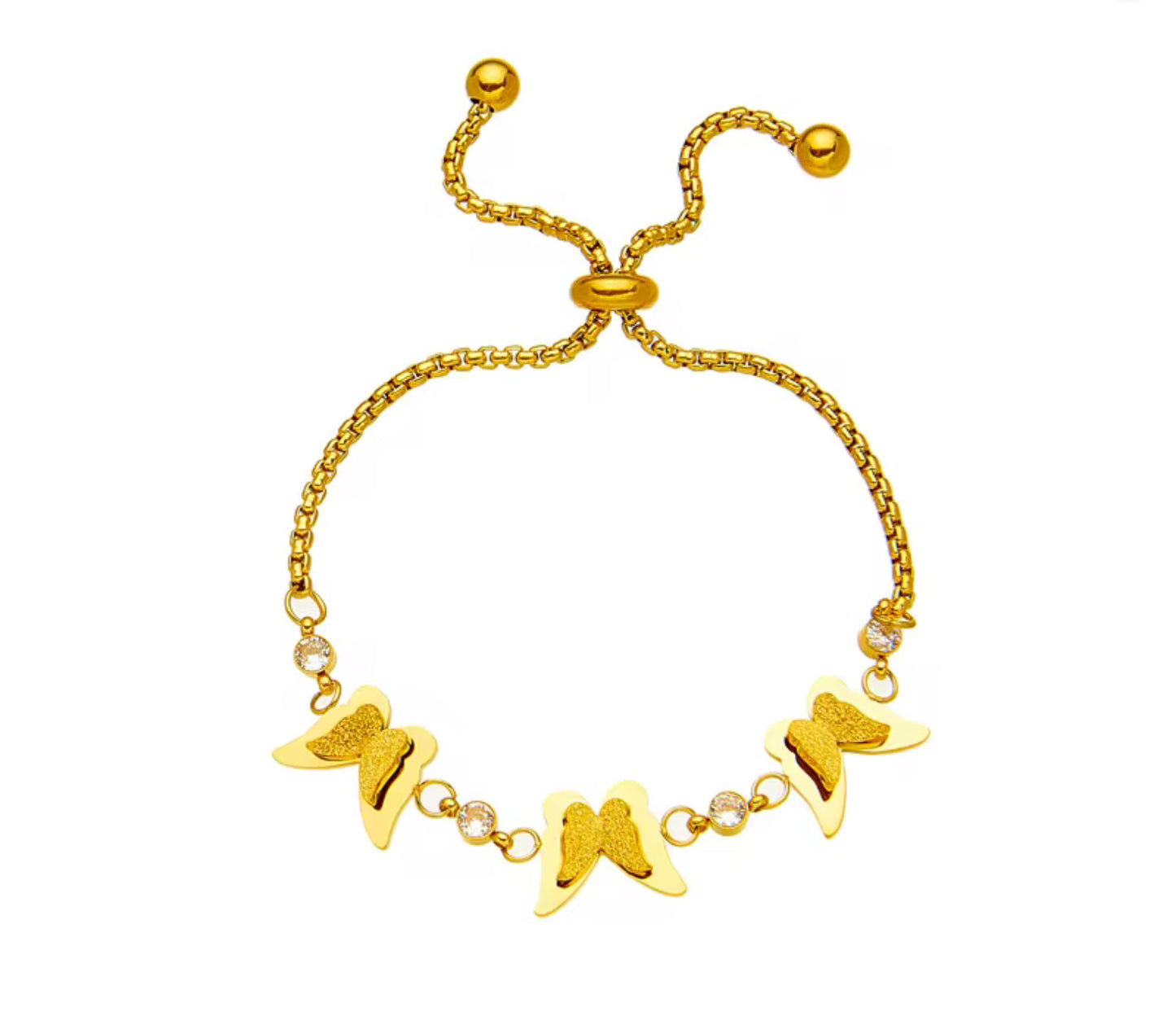 Golden Flutter Bracelet